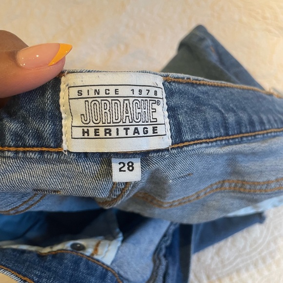 Jordache Heritage High Waist Ankle Jeans Medium Wash Size 28 - Picture 8 of 9